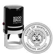 Maryland Landscape Architect Seal