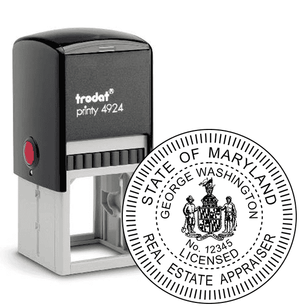 Maryland Real Estate Appraiser Seal