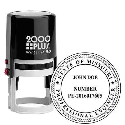 State of Missouri Engineer Seal