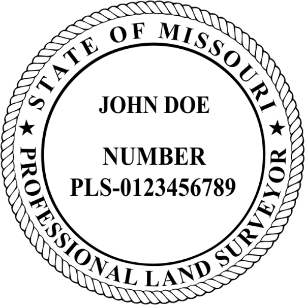 Missouri Surveyor Seal