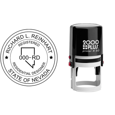 Nevada Residential Interior Designer Seal - alternate view