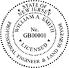 New Jersey Engineer & Surveyor Seal