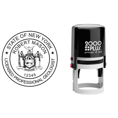 New York Geologist Seal - alternate view