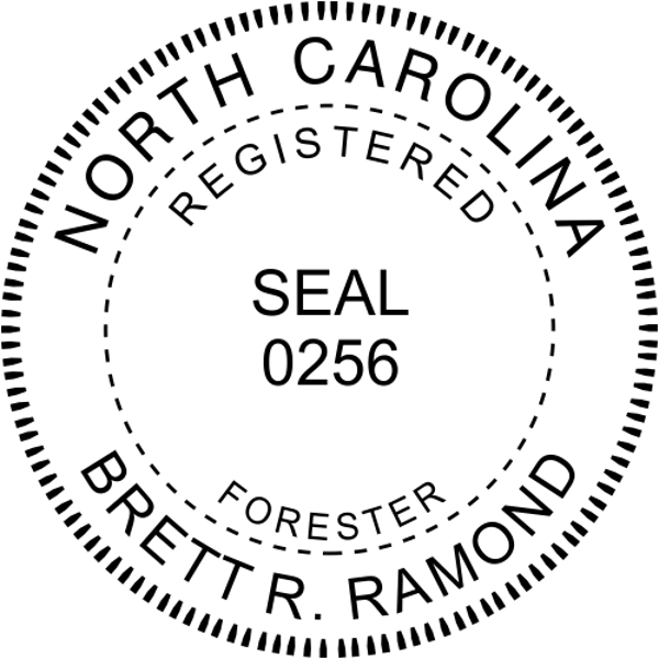 North Carolina Forester Seal