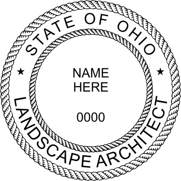 Ohio Landscape Architect Seal