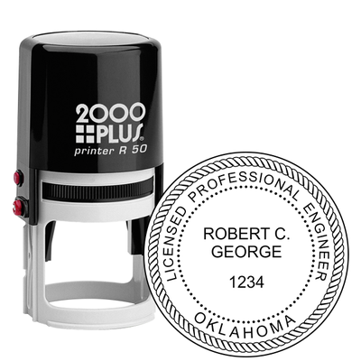 State of Oklahoma Engineer Seal