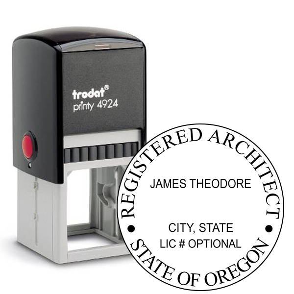 State of Oregon Architect Seal