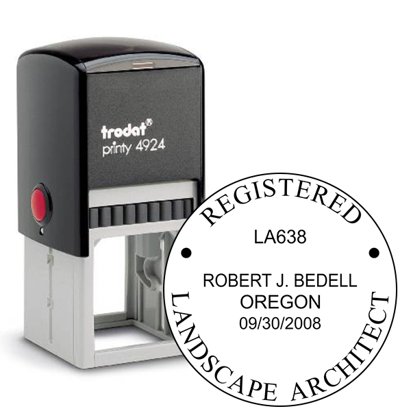 Oregon Landscape Architect Seal