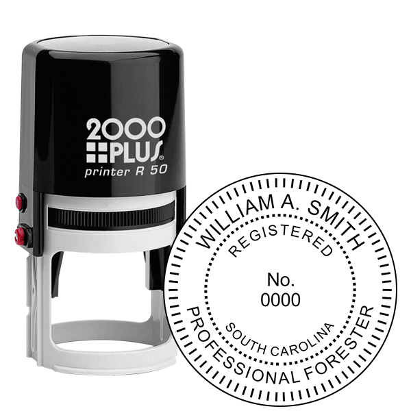 South Carolina Forester Stamp Seal