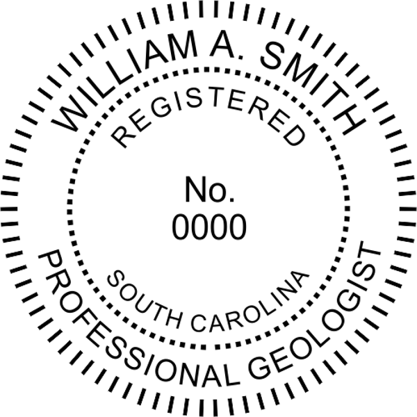 South Carolina Geologist Seal