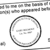 State of Virginia Surveyor Photogrammertrist Seal Imprint