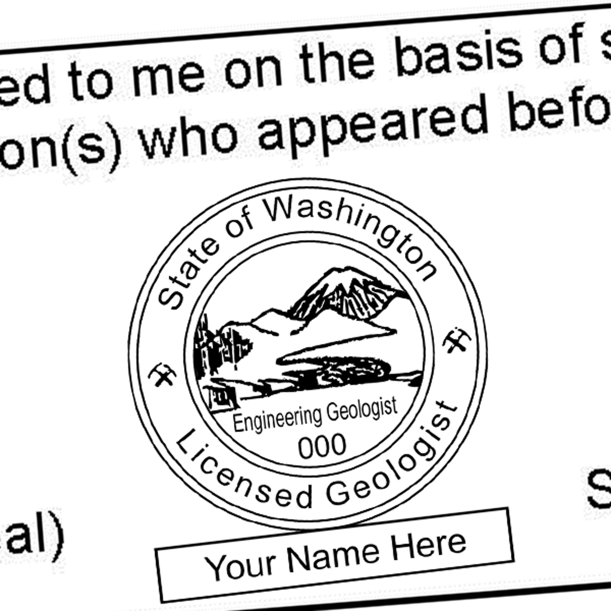 State of Washington Engineering Geologist