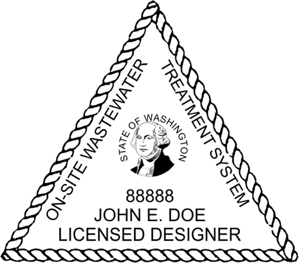 Washington On-Site Wastewater Treatment System Designer Seal