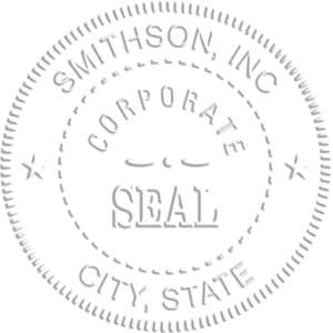 corporate embosser seal