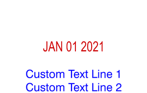 Custom Text Dater stamp