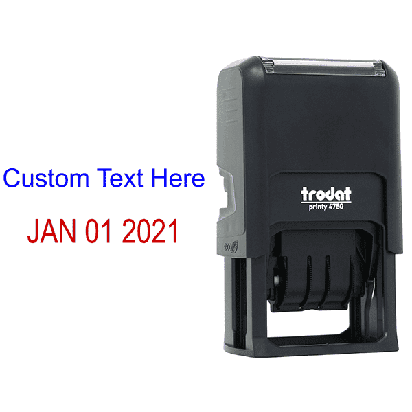 Top Line Custom Date Stamp