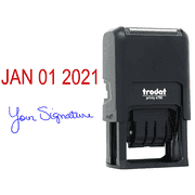 Self-Inking Date and Signature Stamp