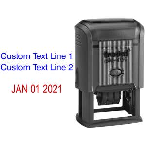 2 Top Lines Date Stamp Body and Design