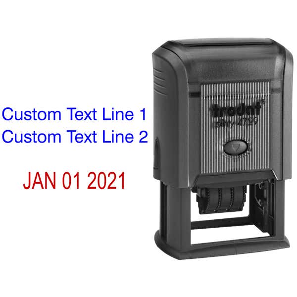 2 Top Lines Date Stamp Body and Design