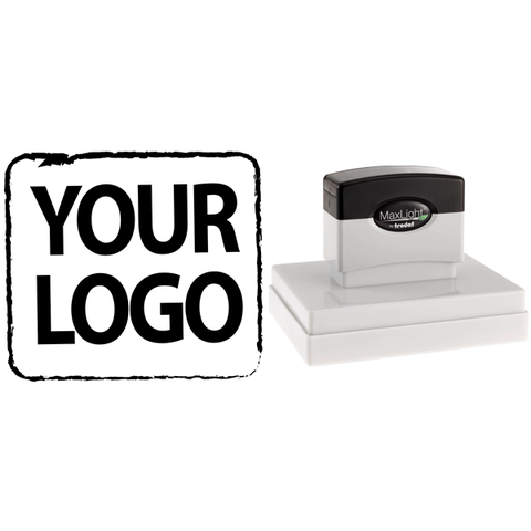 Extra Large Custom Logo Pre-Inked Stamp