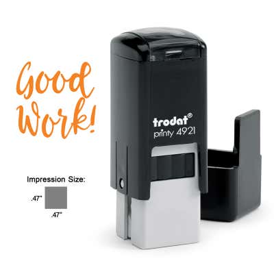 Good Work Script Teacher Feedback Stamp - alternate view