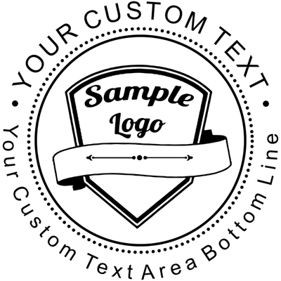 Logo Stamp impression 
