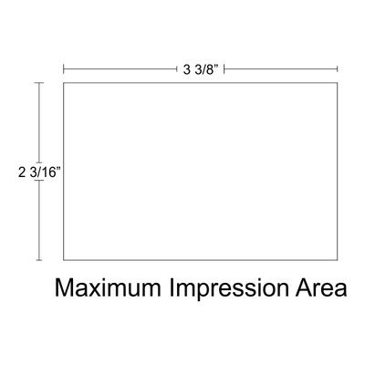 Customizable Trodat Professional 5211 Heavy Duty Self-Inking Stamp with Stainless Steel Frame and 2" x 3" Impression Size - alternate view