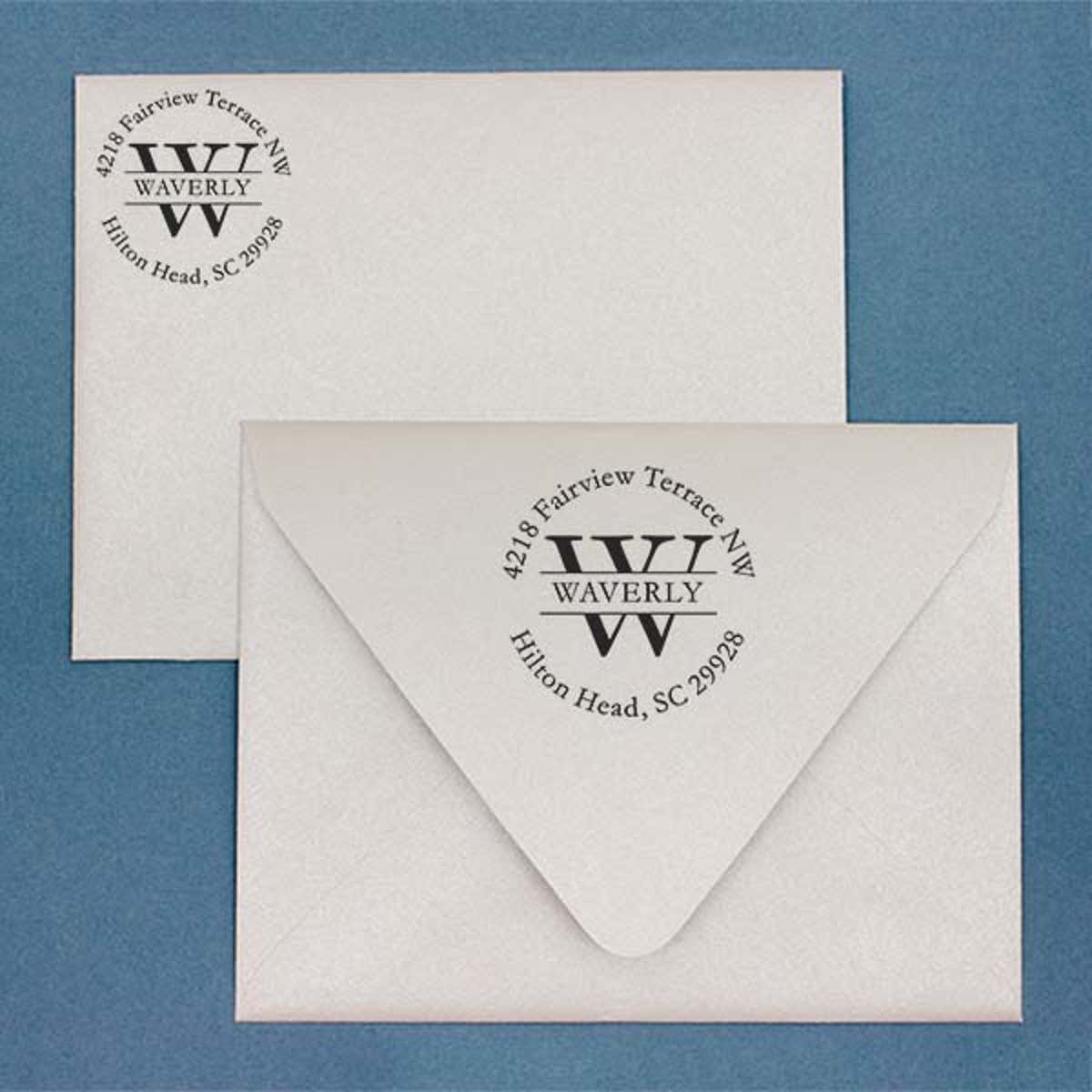 Custom Return Address Stamp