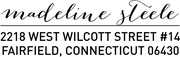 Madeline Address Stamp