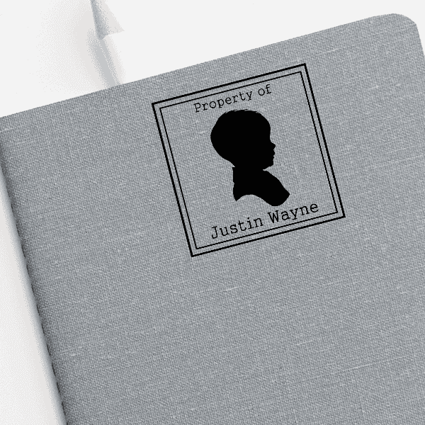 Lone Boy Shadow Stamp Imprint Examples on Envelopes