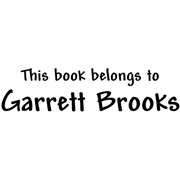 This book belongs Kids Style Stamp