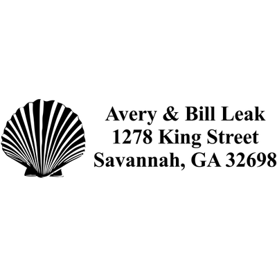 Shell Address Stamp