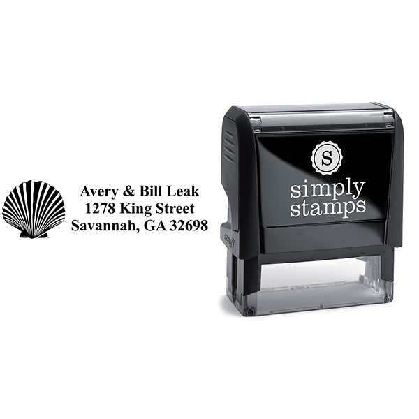 Shell Address Stamp Body and Design