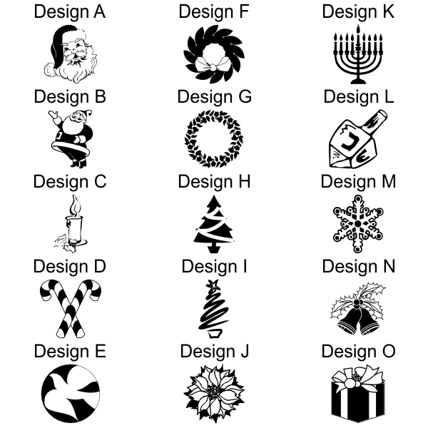 Custom Holiday Stamp Body and Design