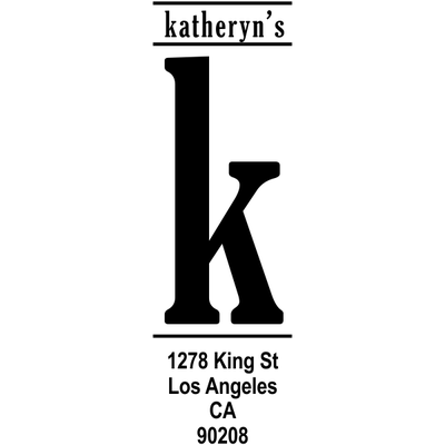 capital rubber address stamp