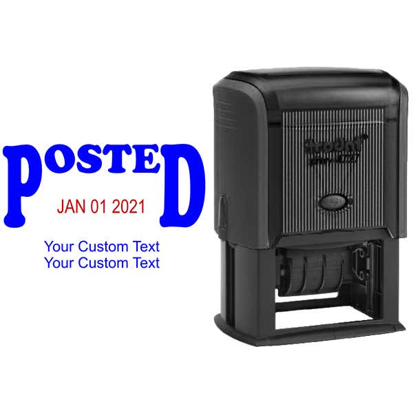 Posted Custom Date Stamp Body and Design