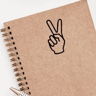 Peace Stamp - alternate view