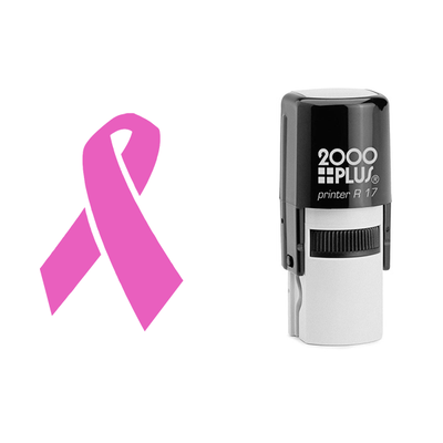 Pink Ribbon Stamp - alternate view