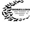 Halloween Bats Return Address stamp