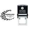 Flying Bats Return Address Stamp Body and Design