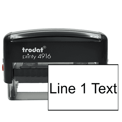 1 Line Stamp
