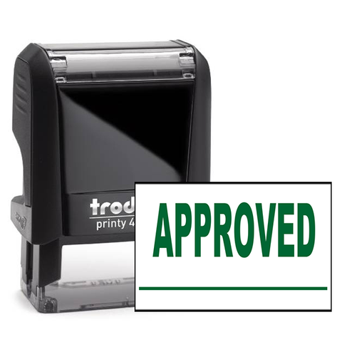 Approved Underlined Stamp