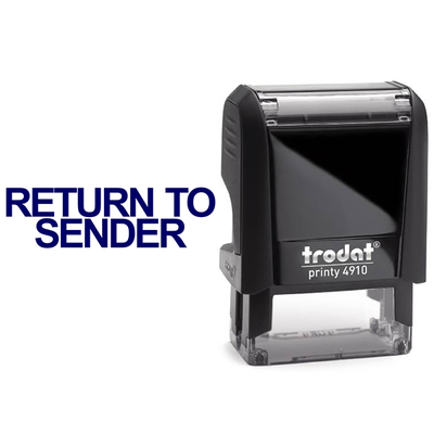 Return to Sender Stamp - alternate view