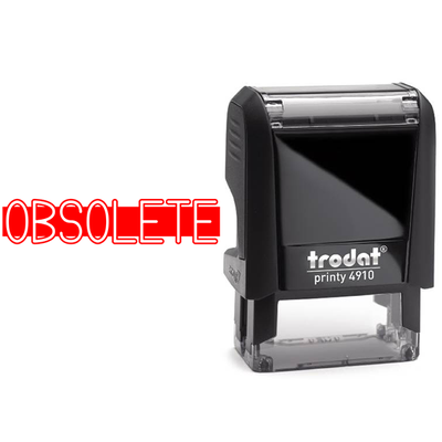 Obsolete Stock Stamp - alternate view