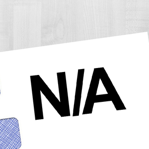 N/A Stock Stamp Imprint Example