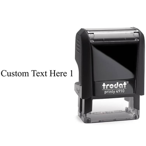 Trodat 4910 - 1 Line Stamp Body and Design