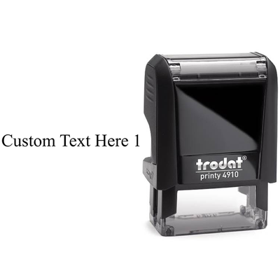 Trodat 4910 1 Line Stamp - alternate view