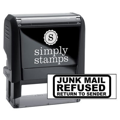Junk Mail Refused Stamp