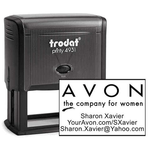 Custom Style 1 Avon Consultant Stamp