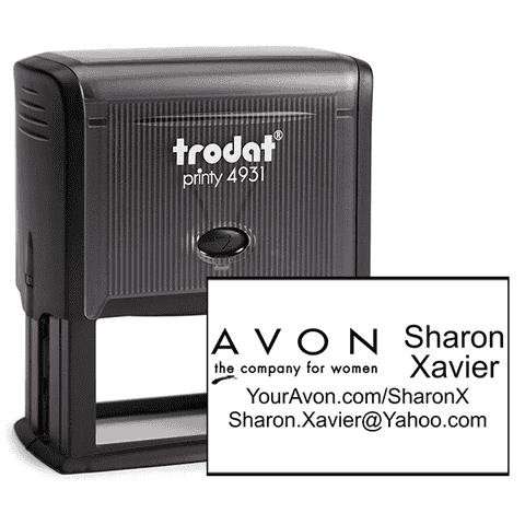 Custom Style 2 Avon Consultant Stamp